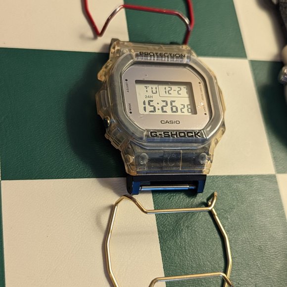 Casio G-Shock DW- 5600SK-1 with NATO strap adapter - Picture 3 of 10